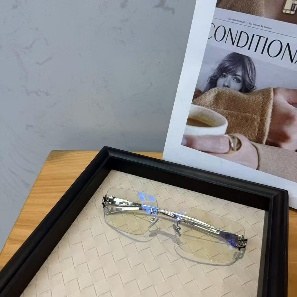 Korean Style Women'S Sun Glasses Rectangle Shape Rimless Men Women Sunglasses Holiday Travelling Sunglass Woman