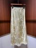 2026 Women's High Waist Jacquard Mermaid Skirt - Slimming Elastic Half Skirt with Chinese and National Style Elements.