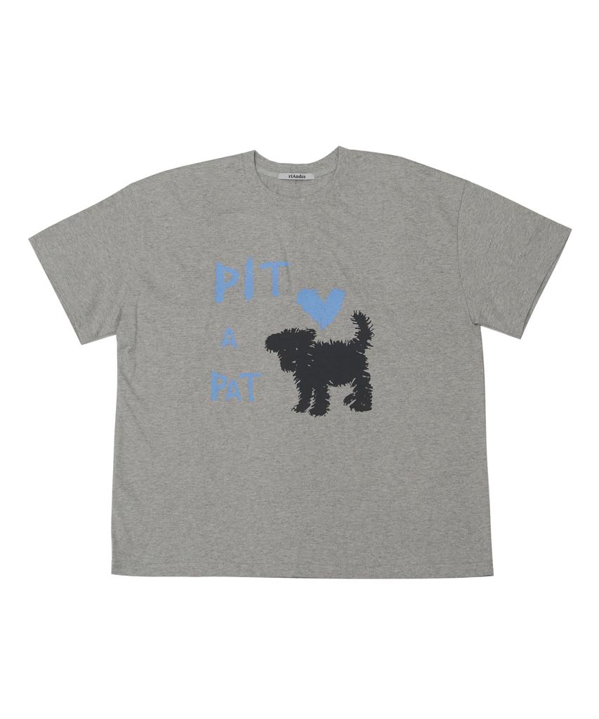 Liendeuko Pit A Pat T-Shirt_Melange Gray