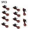 5/10Pcs Car Mini Waterproof Fuse Box Blade Type In Line Fuse Holder Power Socket 18AWG for 2V 30A Car Motorcycles Car Fuse Box