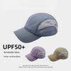 Quick Dry Mesh Baseball Cap Lightweight Breathable Uv Protection Peaked Hat Unisex For Outdoor Camping Hiking Travel Casual