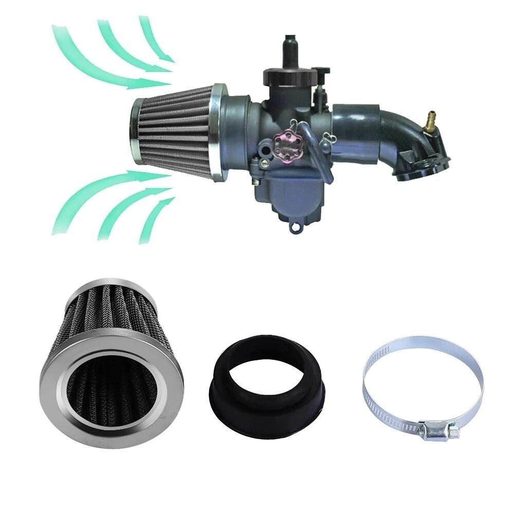 Filtru de aer 28-60mm Filtre cu cap ciupercă pentru motocicletă Admisie de aer cu debit mare pentru ATV Pit Dirt Bike Suzuki Honda Kawasaki Yamaha Moto