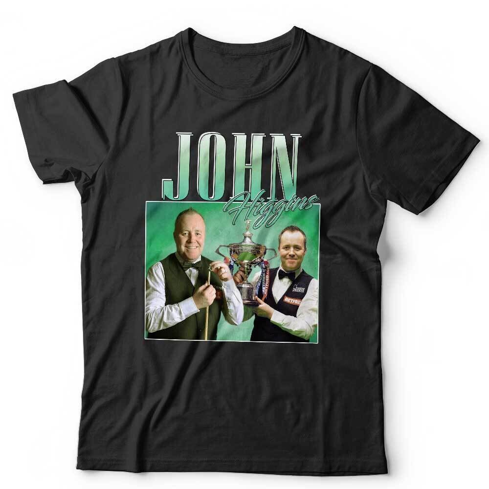 John Higgins Tshirt Appreciation Unisex Homage Throwback Snooker Funny