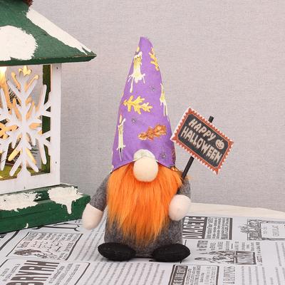 Halloween Decorations Standing Faceless Doll Dwarf Rudolph Goblin Doll Ghost Festival Atmosphere Decoration