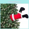 Claus Plush Santa Leg Christmas Tree And Door Hanging Decor For Festive Ornament