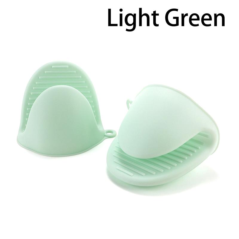 2 Pcs Oven Mitts Silicone Heat Resistant Pinch Mitts Anti Scalding Non Slip Gloves Clips Pot Holder Cooking Baking Oven Mitts