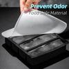Ice Cube Tray Silicone Ice Cube Mold Long Square Ice Cube Maker Ice Tray Rectangular Ice Mould Ice Cream Tools Kitchen items