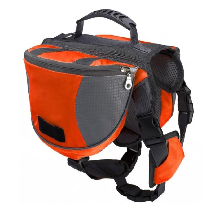 Dog Pack Backpack with Handle Large Self-Carrier Adjustable BackPack Saddle Bag