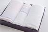 Imabari Towel Gift 2 Bath Towels 2 Face Towels Made In Japan Sara-la "irodori" Pink/White