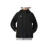 Under Armour Solid Outdoor Training Fitness Woven Hooded Jacket Women Tops Black 23600402-001