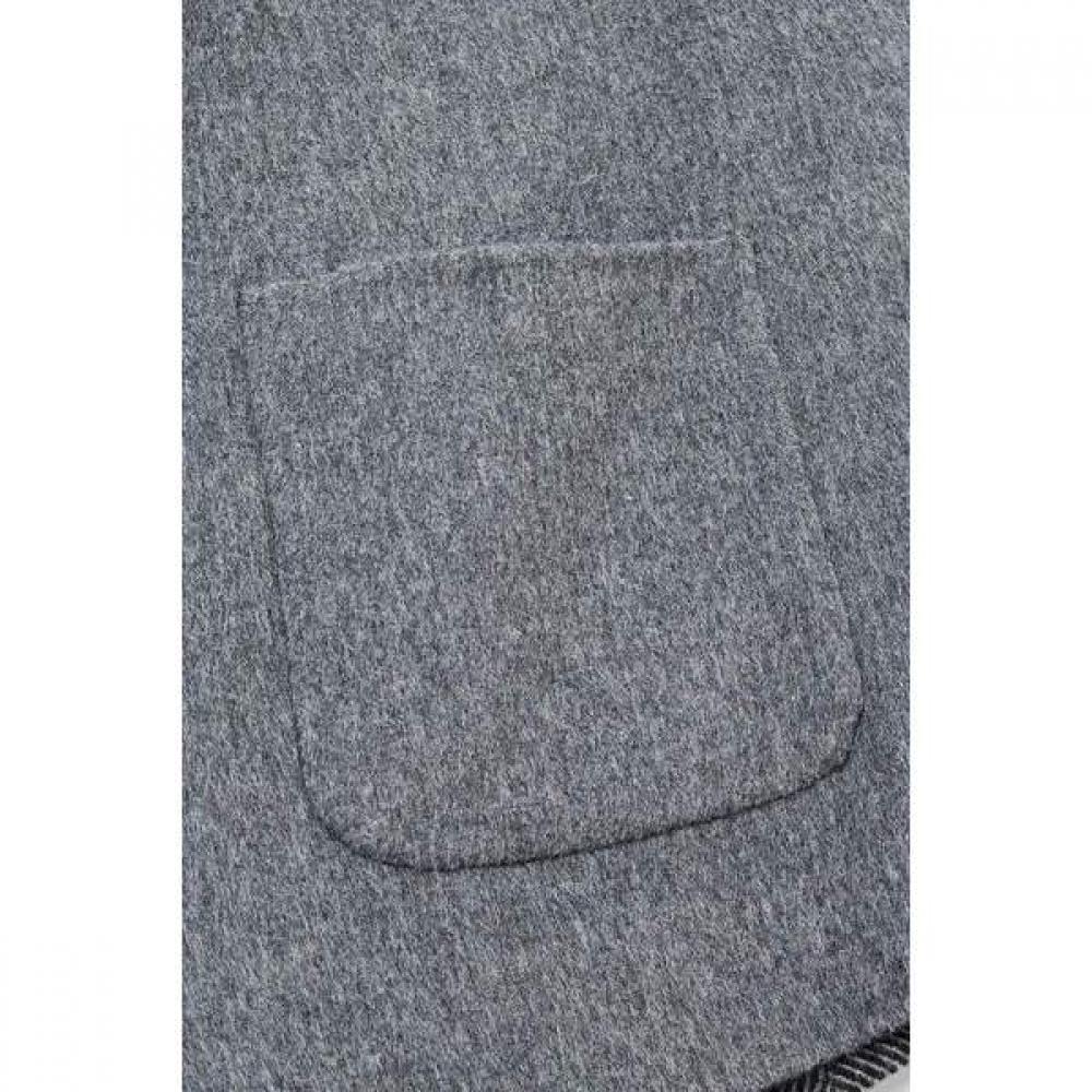 Voice Of Voices Wool Blend Poncho Half Coat 7156416001