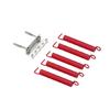 Professional Guitar Tremolo Bridge Springs Guitar Tremolo Spring Claw Screws Kits for Enhanced Sound Consistency