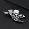 Women Flower Pearl Brooch Cute Corsage T-shirt Sweater Ornament Scarf Buckle Festival Birthday Gift