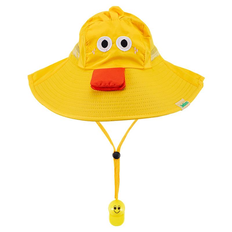 Children's Sun Hat Baby Sun Hat Girls' Fisherman Hat Boys' Big Brim Sun Hat Summer