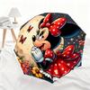 A Fully Automatic Umbrella Featuring Minnie Mouse, Authorized by Disney, Suitable for All Occasions As a Sun And Rain Umbrella