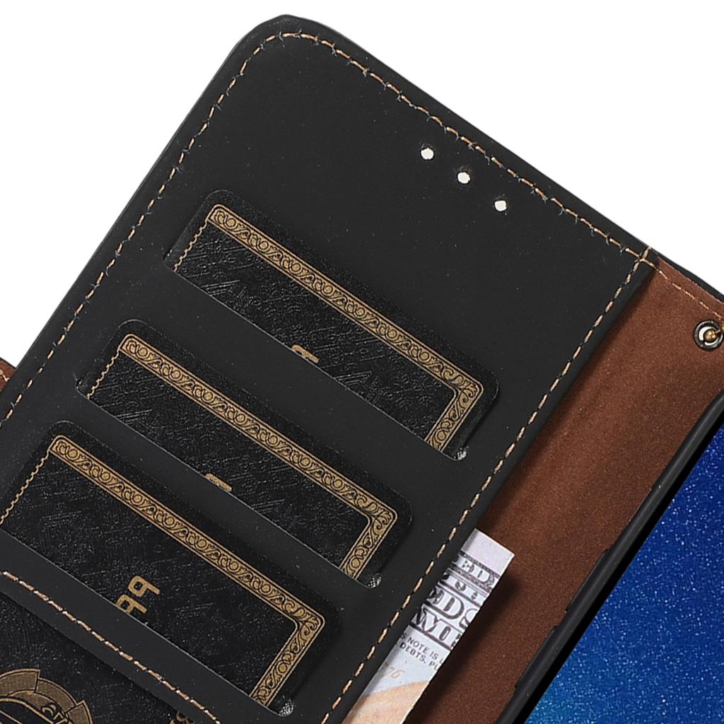 For Xiaomi 13 5G RFID Blocking Phone Case Genuine Leather Hands-free Stand Wallet Magnetic Flip Cover