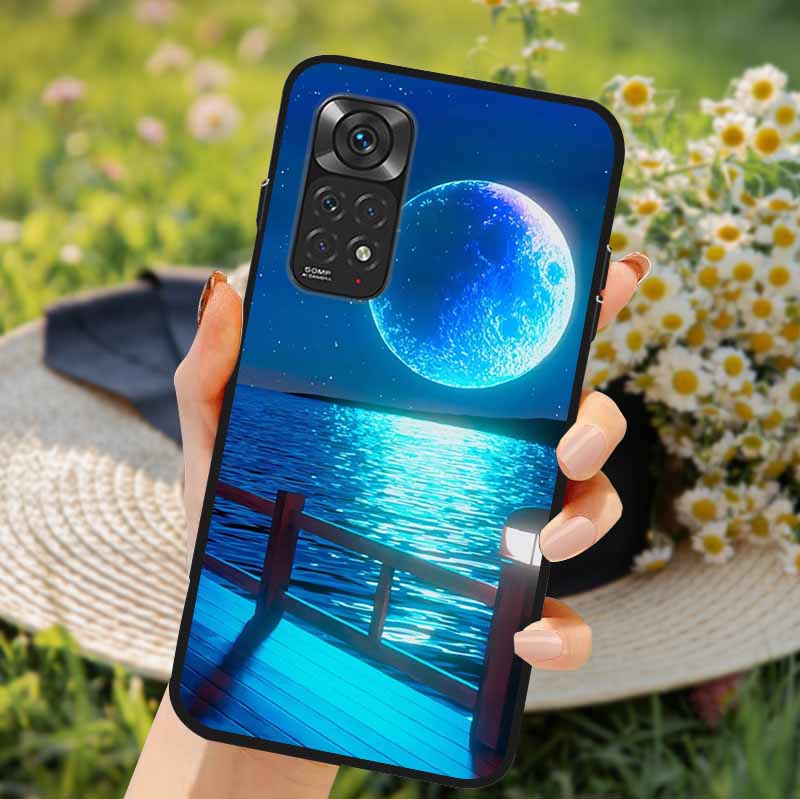 For Redmi Note 11 Cases Note 11S Soft TPU Silicone Back Covers for Xiaomi Redmi Note 11 Pro 5G Phone Case Redmi Note11S 4G Coque