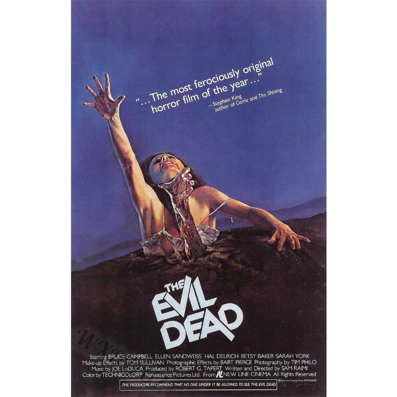 European And American Movies Evil Dead Characters Canvas Print Posters For Room Living Painting Art Home Wall Decor Pictures