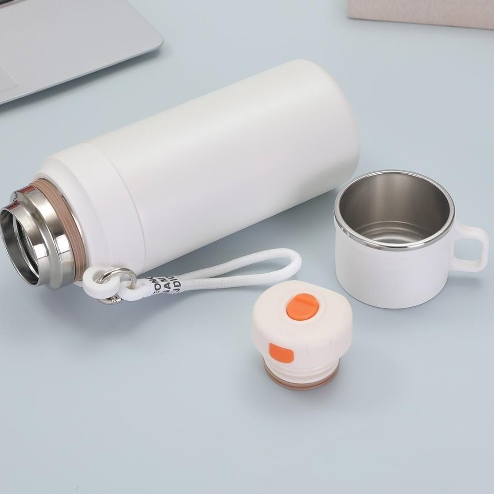Double Wall Portable Water Cups 800ml Insulated Drinking Cup Reusable Vacuum Flasks  Office Use