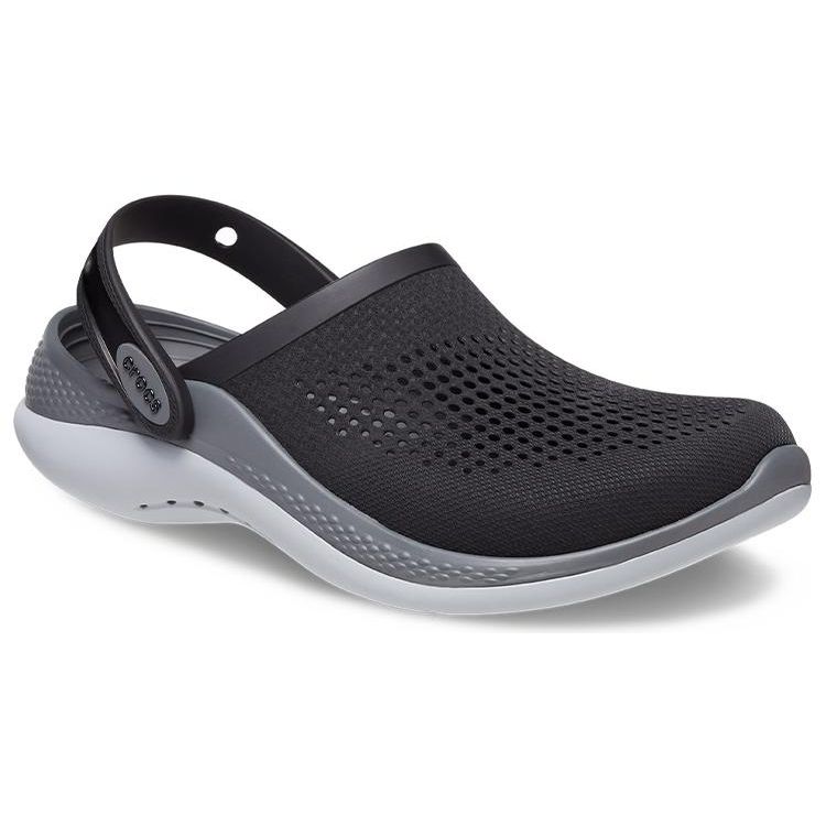 Crocs Literide Fabric Sport Sandals Unisex Sandals Black 206708-0DD