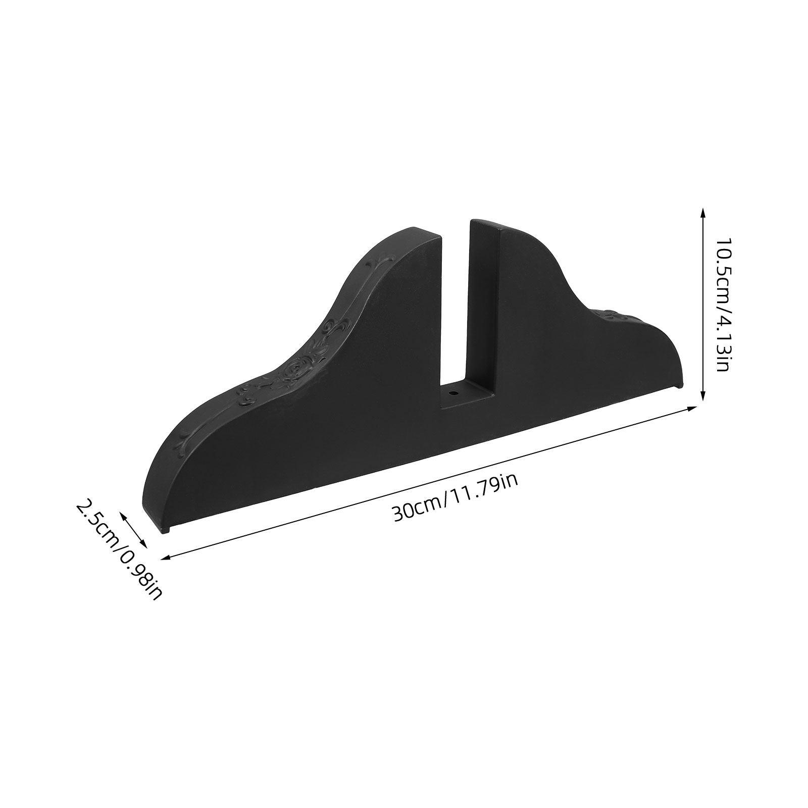 

2pcs Room Screen Support Base Folding Privacy Divider For Home Office Floor Protection Unique Design Versatile Base For чорний