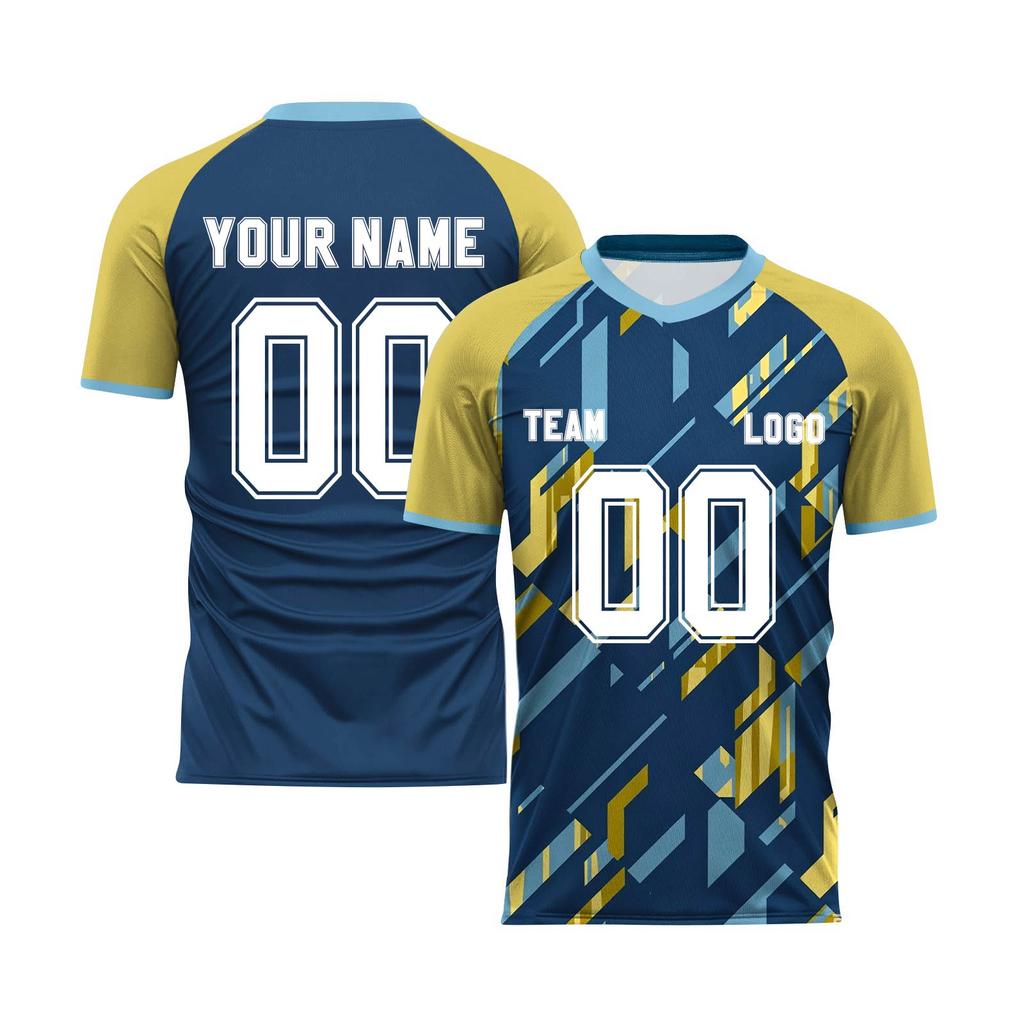 Basic DIY Soccer Top for Men - Blank Customizable Uniform