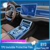 BYD Han Dmi/EV Interior Protective Film for Center Console, Dashboard, Navigation Screen, and Gear Shift.