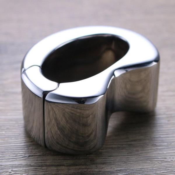 Male Strong Ball Stretcher Stainless Steel Scrotum Weight Ring