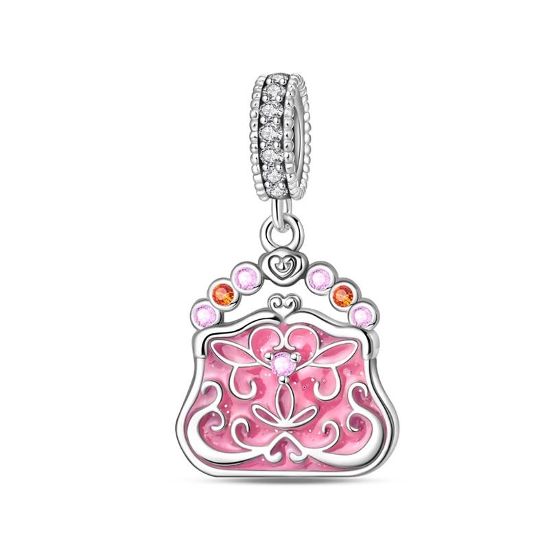 Charms Copper Casual Bag Travel Theme Series Beaded For 3Mm Original Bracelet Necklace Women Luxury Fine Jewelry Gift