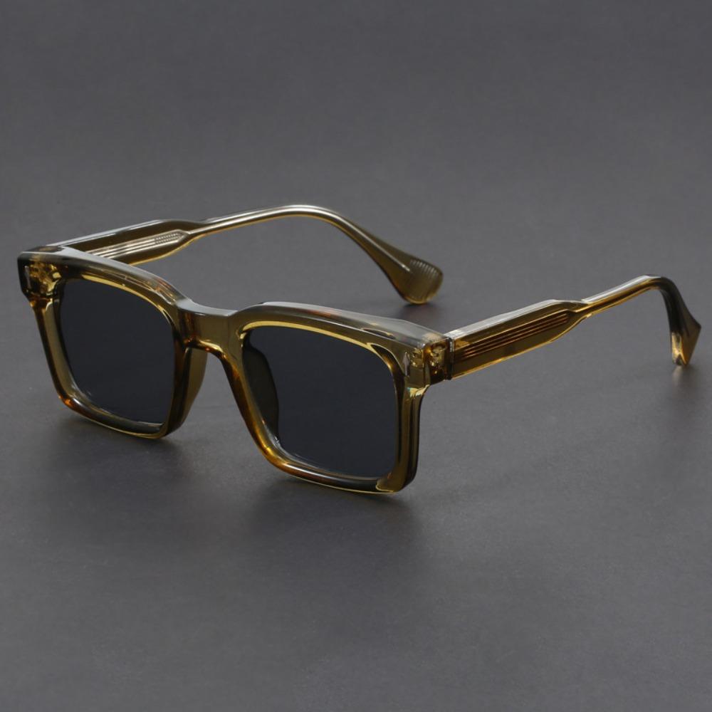 Sunglasses Man Polarized Sun Glasses Woman Luxury Brand Vintage Acetate Frame Green Driver'S Goggles