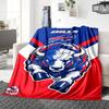 Buffalo Bills Teamgeist Decke Weiche Kuscheldecke für Zuhause Schlafzimmer Bett Sofa Reise Büro Einfarbige Weihnachtsdecke