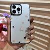 Suitable for iPhone 14 Pro 6.1 inch cute through black star soft TPU protective case