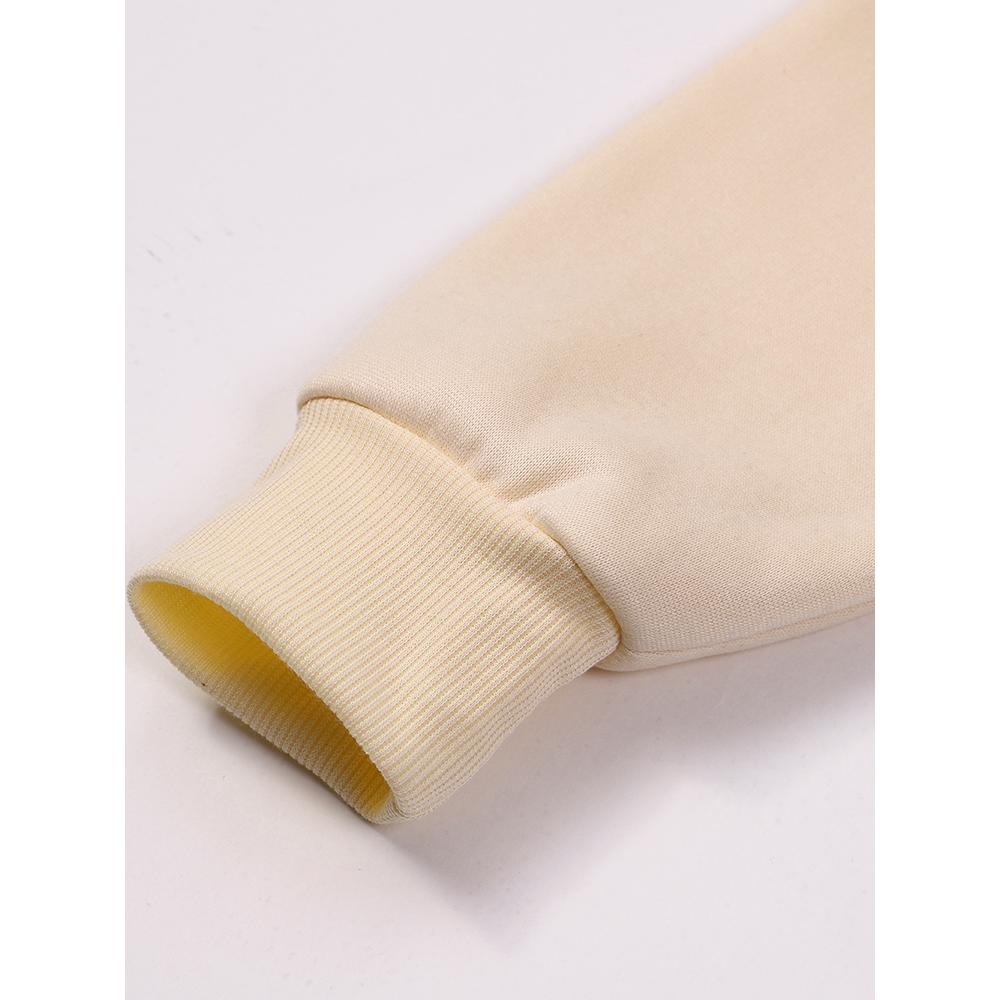 Весенний повседневный женский пуловер с надписью «God Got Me» — фото 5