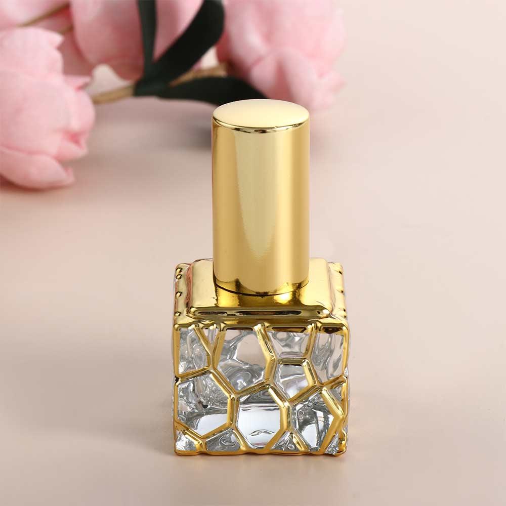 Electroplating Essential Oil Sample Vial Perfume Atomizer Mini Spray Bottles Perfume Bottle