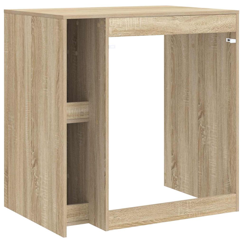 Washing Machine Cabinet Sonoma 87 X 60 X 89 Cm Engineered Wood