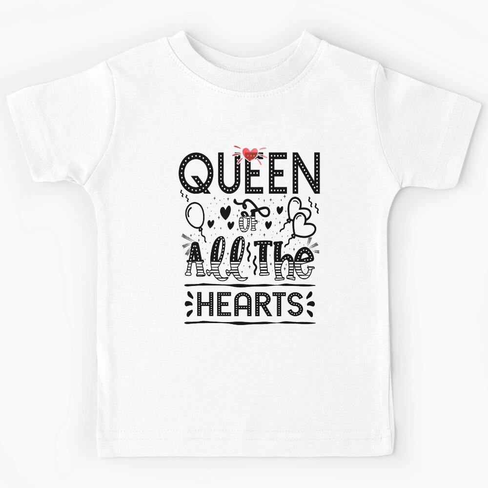 Queen of all the hearts Kids T-Shirt 170