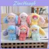 Adorable Plush Rabbit Keychain Doll Accessory Cute Soft Toy For Girls In Various Colors