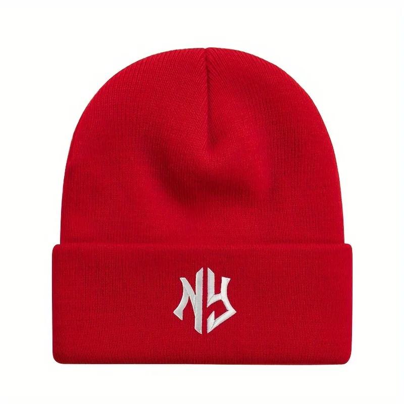 Winter Hats Unisex Beanies Knitted Caps For Men Autumn Cycling Bonnet Outdoor Ski Warm Cap Male Female Fashion New York Cold Hat