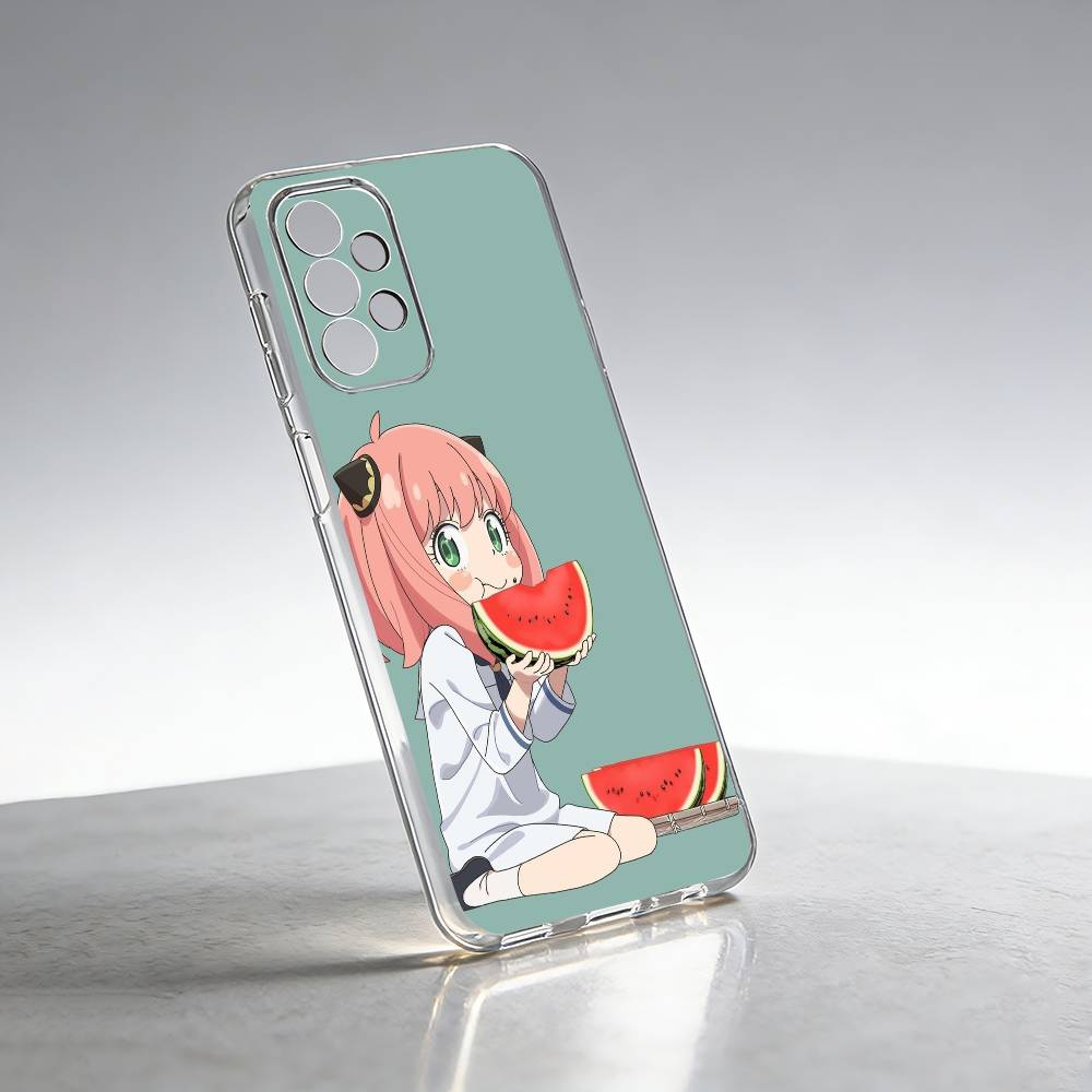 S-Spy Family-y Anya Forger-R Phone Case For Samsung S25,S24,S21,S22,S23,S30,Ultra,S20,Plus,Fe Transparent Cover