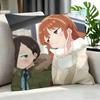 Anime The Dangers In My Heart Season  Cushion Cover Cushion Cover Set Pcs X X X Pillowcase Decorative Sofa Home