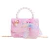 Stylish Charming And Handbag For Girls Featuring Princess Theme And Bow Adorable