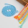 Diy Hand-Woven Mobile Phone Bag Lanyard With 5Mm Thick Colored White Dot Round Cord