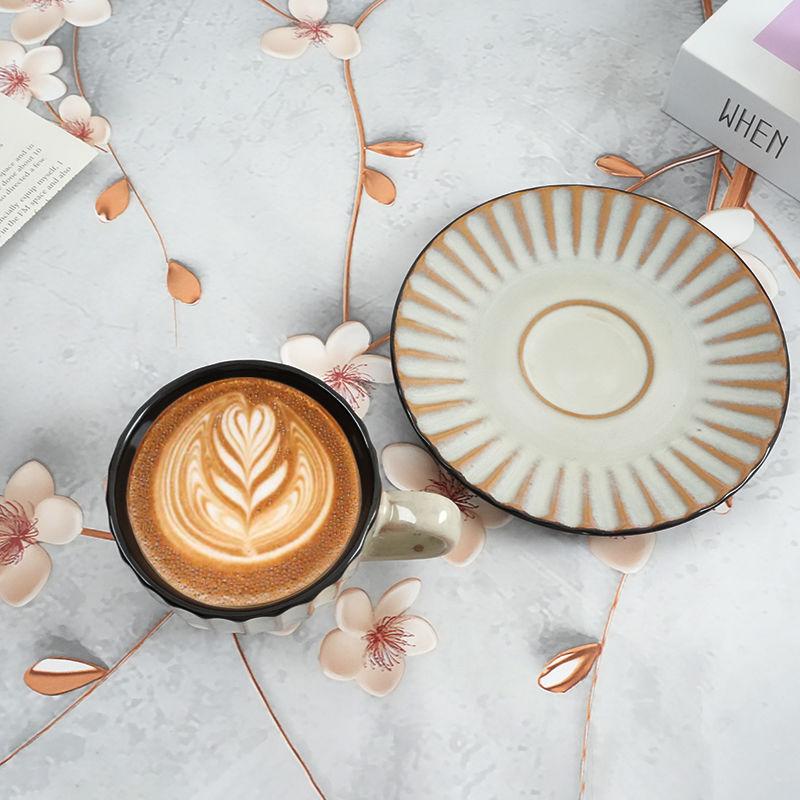 European Ceramic Coffee Cups Plates High Aesthetic Appeal,European Afternoon Exquisite Tea Cup,Hospitality Set,Home Cups