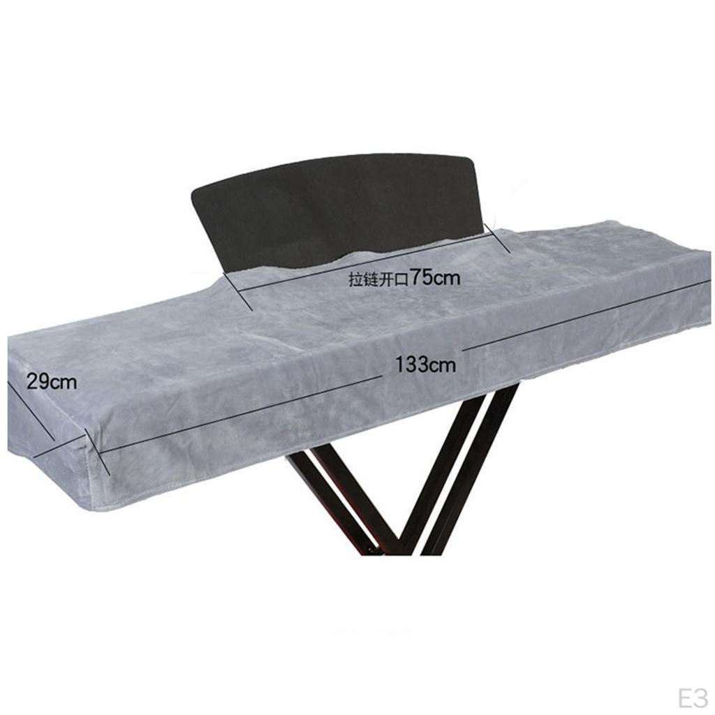 Elektronische Klaviertastaturabdeckung, Wasserdichte staubdichte Taschen Hüllen Abdeckung, Elastische Schnur