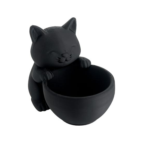 

Мини Котенок Цветочный Горшок Суккуленты Кашпо Милый Кот Растение Горшок Украшение для Дома Настольное Кашпо Котенок Подарок для Любителей Кошек чёрный