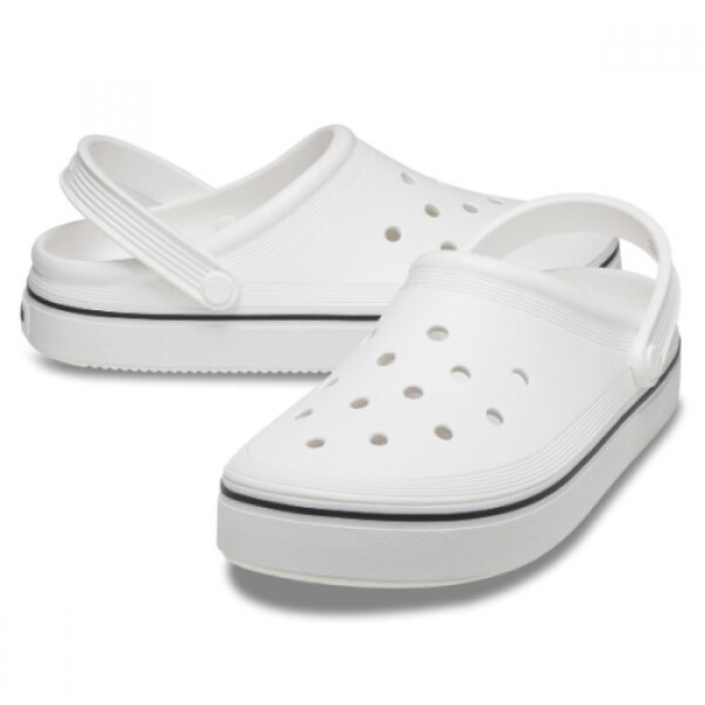 Crocs Off Court Clog White 208371 100 M9W11(270mm)