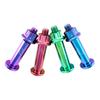 Tmj Titanium Alloy Bolts Motorcycle Brake Lever Screw for Rod Screws Straight Push Hydraulic Pump Screw and 1Nut