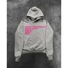 Nadměrná Mikina Pár Streetwear Gotický Hip Hop Potisk Dlouhý Rukáv Unisex Mikina