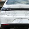 AAAIY1 Für L&K Laurin & Klement Kodiaq Octavia Superb Scala Karoq skoda Auto 3D Metall Plakette Aufkleber Auto Heckklappe Emblem