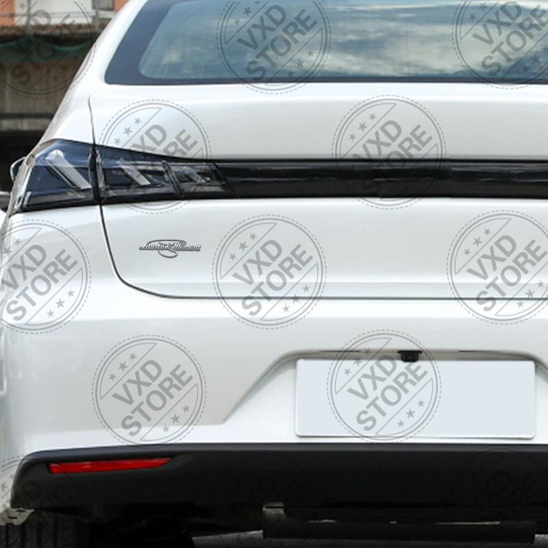 AAAIY1 Für L&K Laurin & Klement Kodiaq Octavia Superb Scala Karoq skoda Auto 3D Metall Plakette Aufkleber Auto Heckklappe Emblem